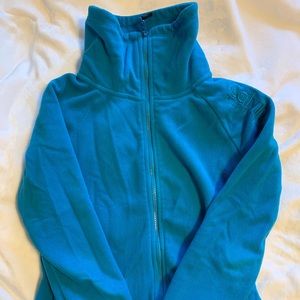 Calvin Klein high neck zip up fleece
